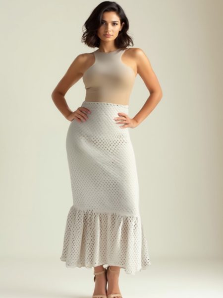 Falda Fania Crochet
