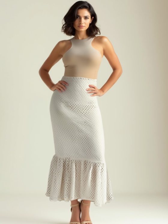 Falda Fania Crochet